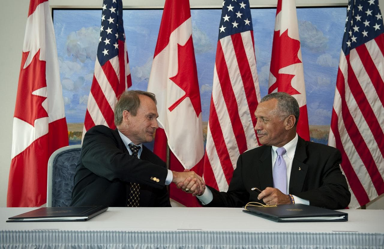 U.S. and Canada Sign Space Agreement