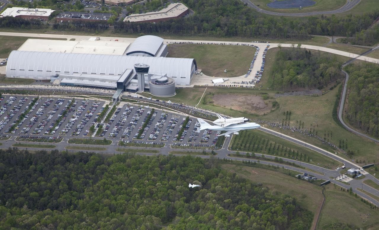 Space Shuttle Discovery Fly-By