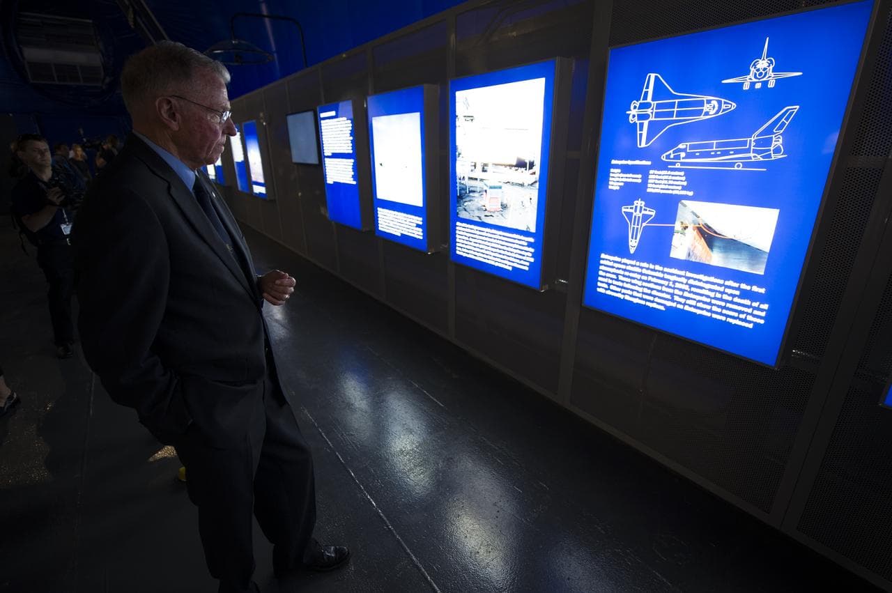 Intrepid Space Shuttle Pavilion Opening