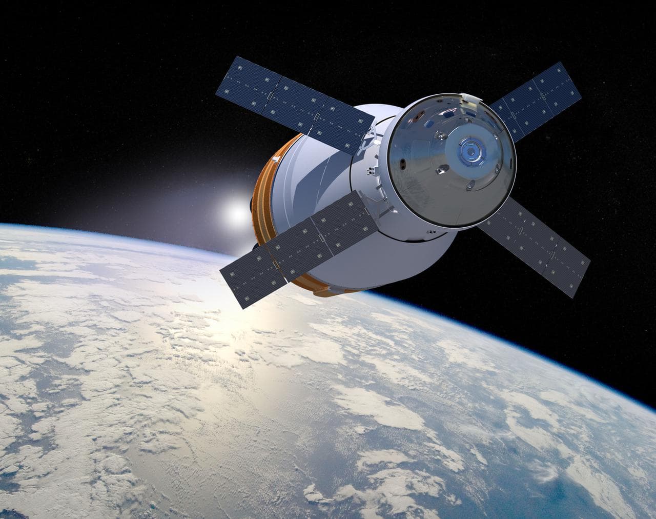 NASA’s Exploration Upper Stage with Orion