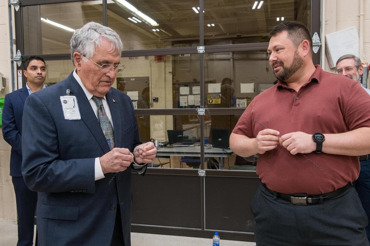 Visit by Dr. Harrison H. Schmitt, Apollo 17 Astronaut