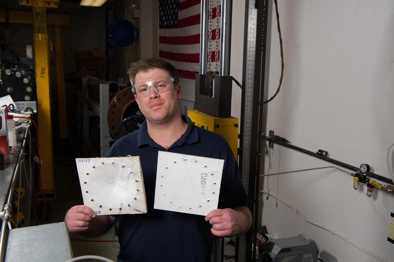 Ballistics Lab testing, Astronaut Suit testing in the Ballist...