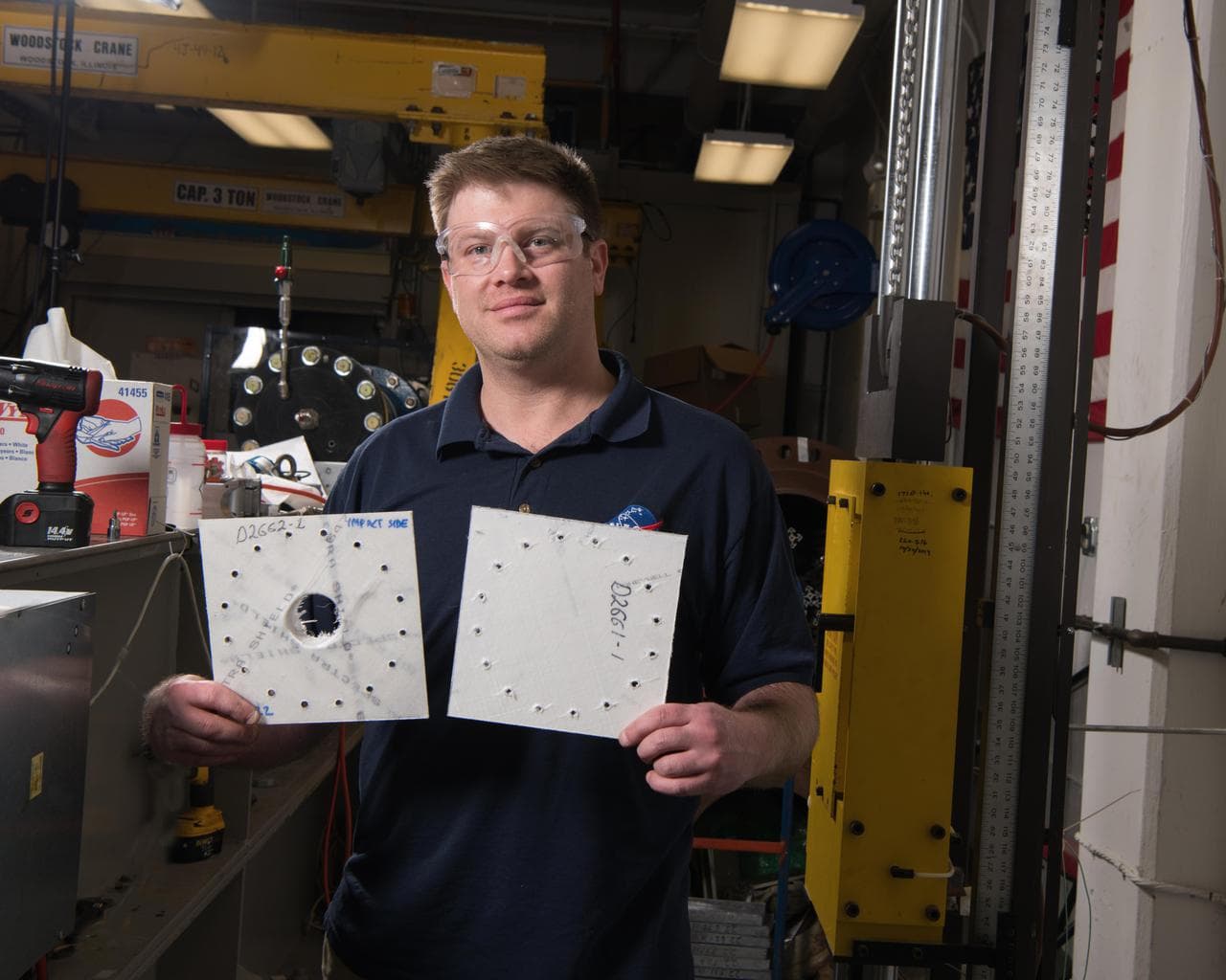 Ballistics Lab testing, Astronaut Suit testing in the Ballist...