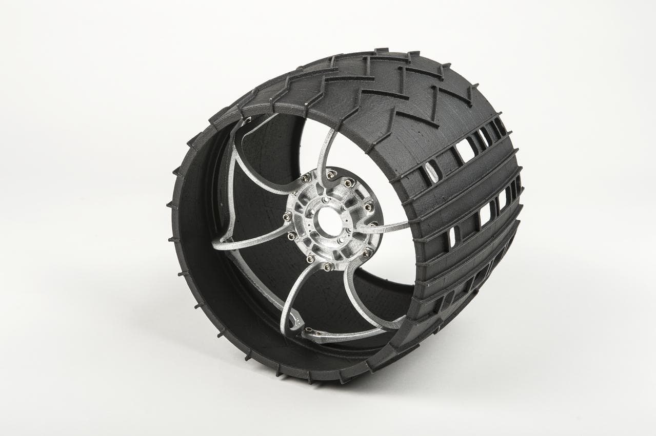 Mars Curiosity Wheel Mock-up