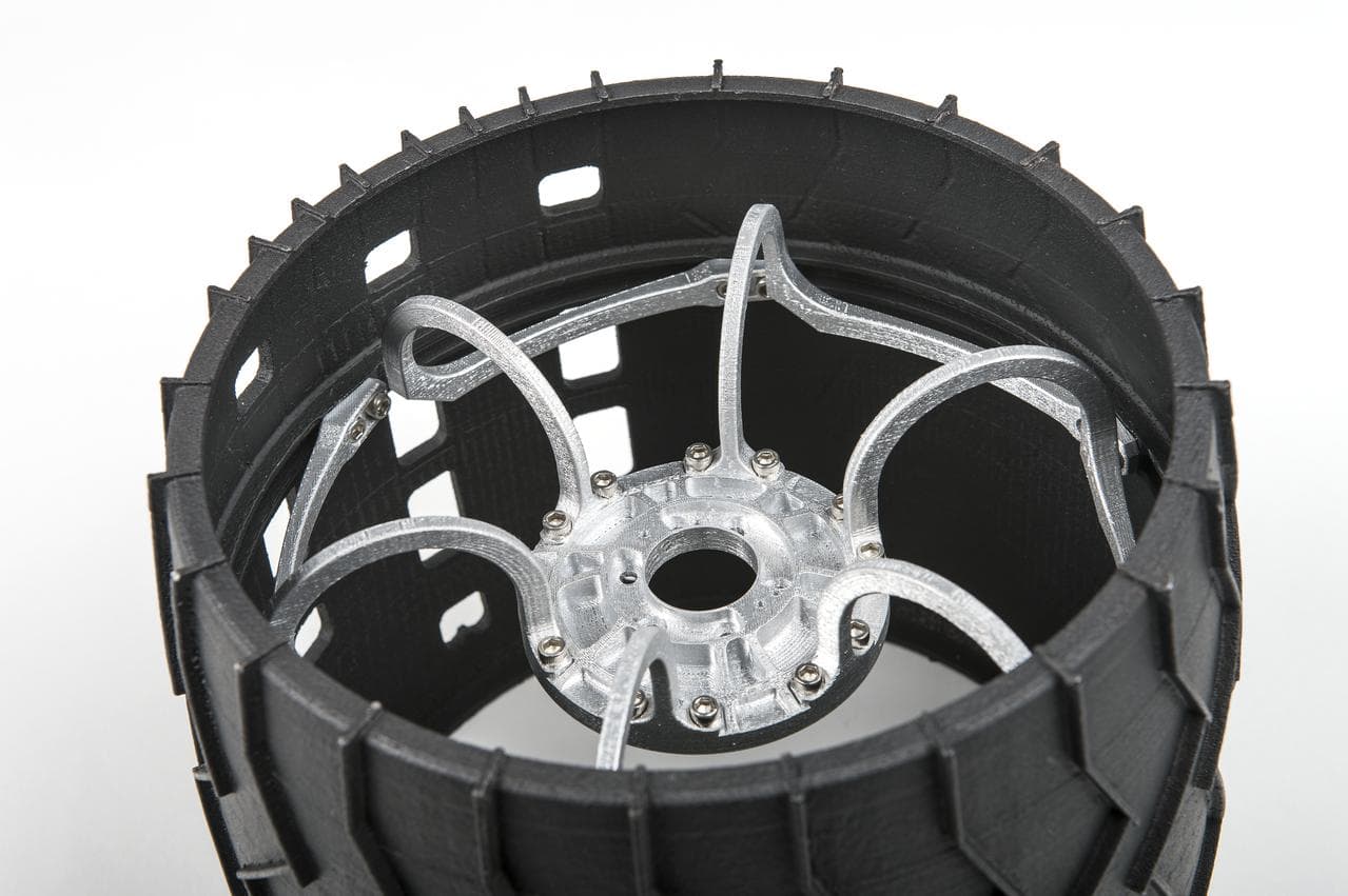 Mars Curiosity Wheel Mock-up