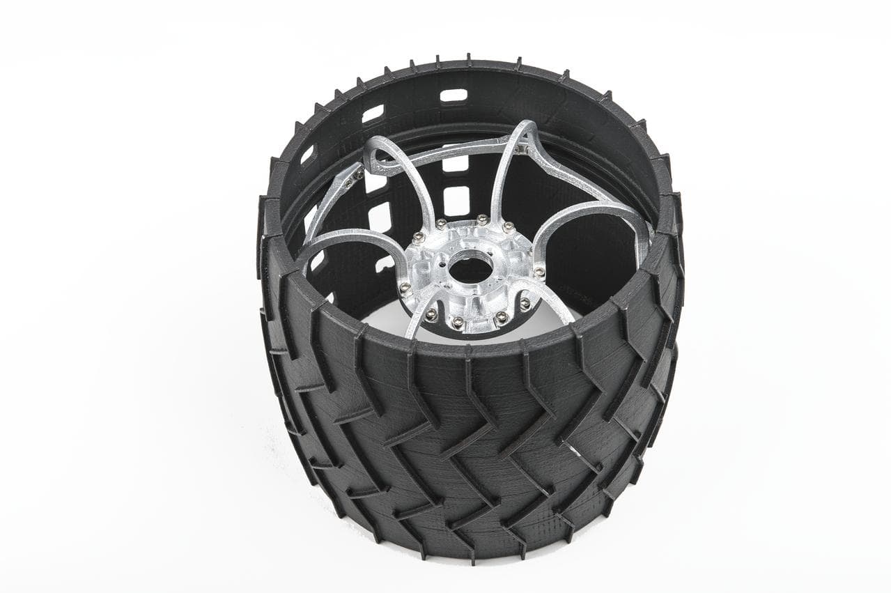 Mars Curiosity Wheel Mock-up