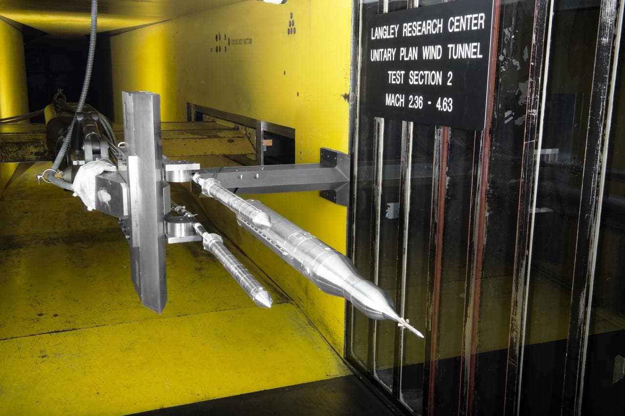 The Unitary Plan Wind Tunnel(UPWT) Test 1891 Space Launch System