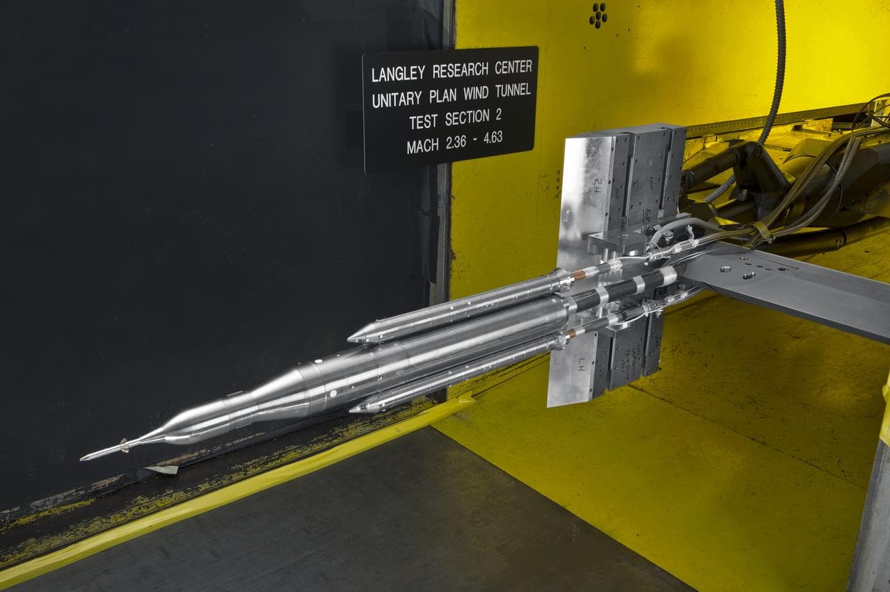 The Unitary Plan Wind Tunnel(UPWT) Test 1891 Space Launch System