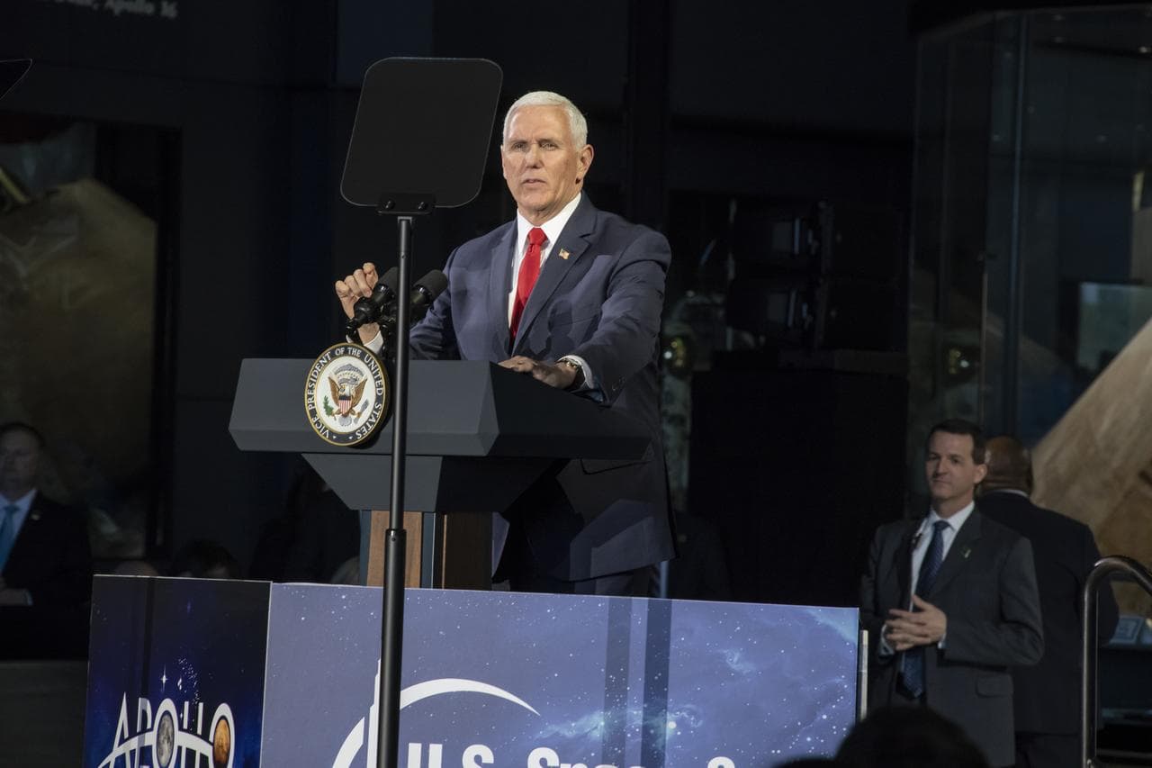 The National Space Council Meets With V.P. Mike Pence