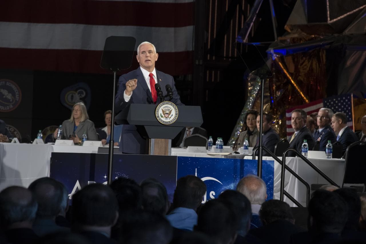 The National Space Council Meets With V.P. Mike Pence