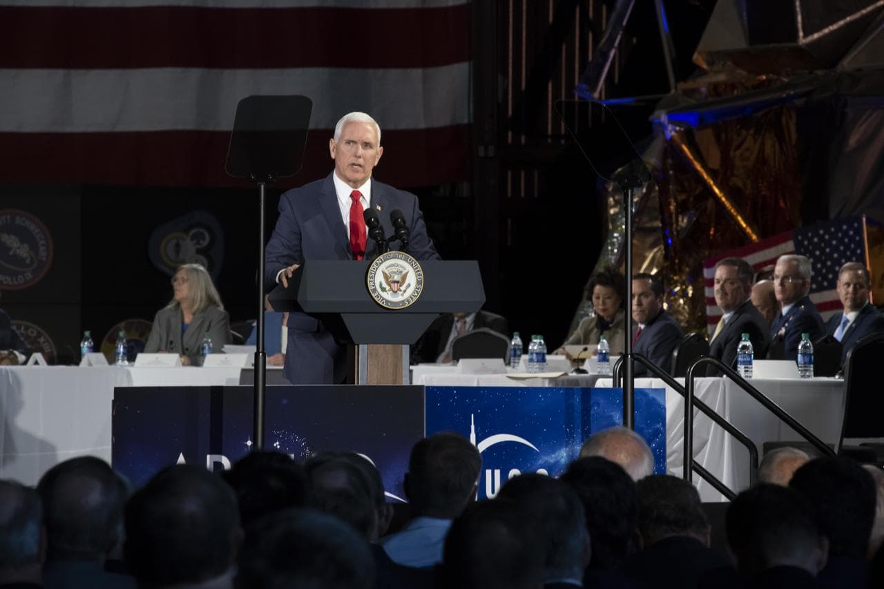 The National Space Council Meets With V.P. Mike Pence