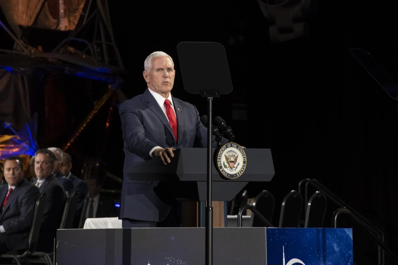 The National Space Council Meets With V.P. Mike Pence