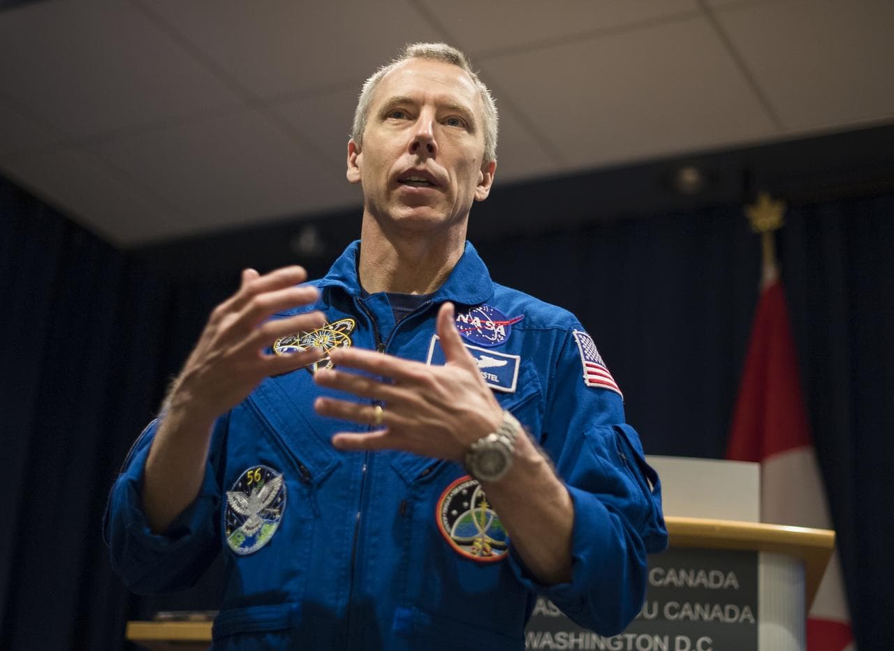 Astronaut Drew Feustel Visits Canadian Embassy