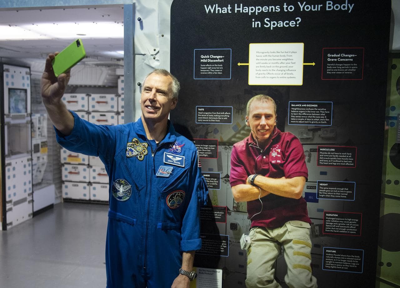 Astronaut Drew Feustel at NASM