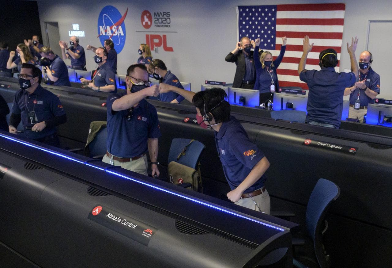 NASA Perseverance Rover Lands on Mars