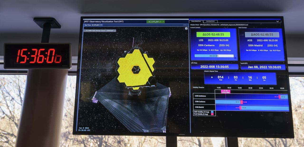 James Webb Space Telescope Second Primary Mirror Deployment