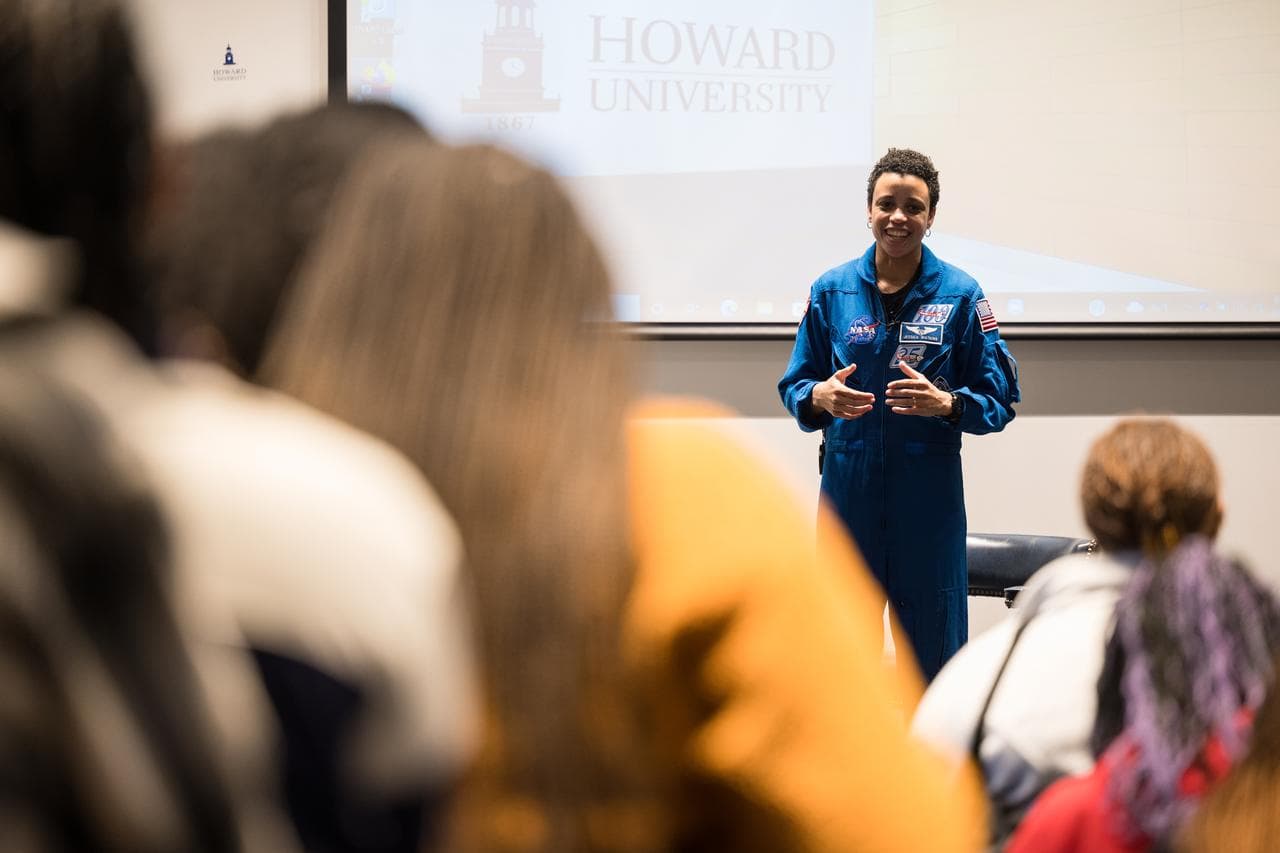 Astronaut Jessica Watkins at Howard University