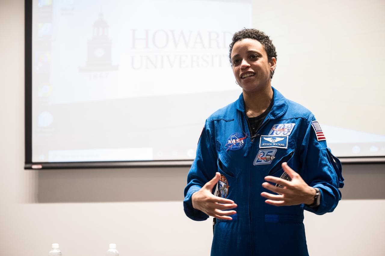 Astronaut Jessica Watkins at Howard University