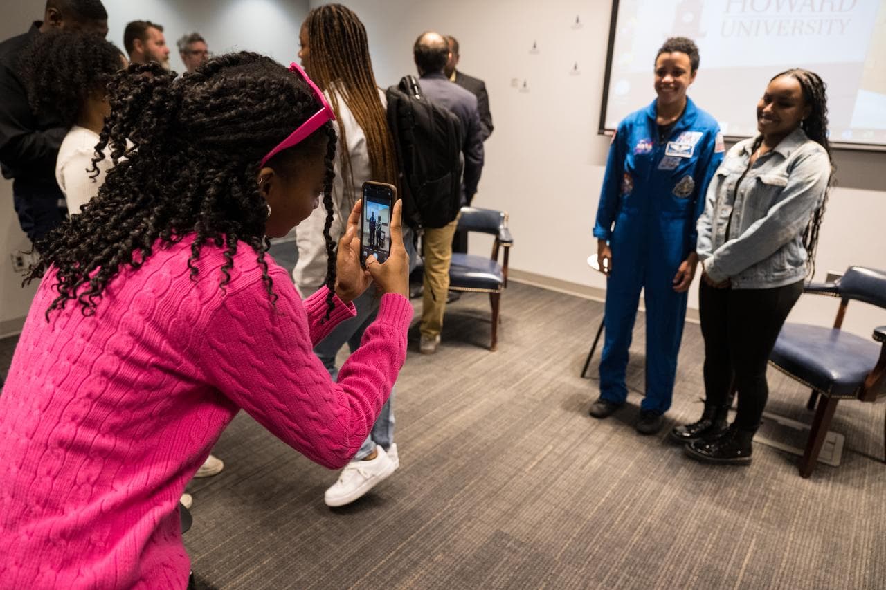 Astronaut Jessica Watkins at Howard University