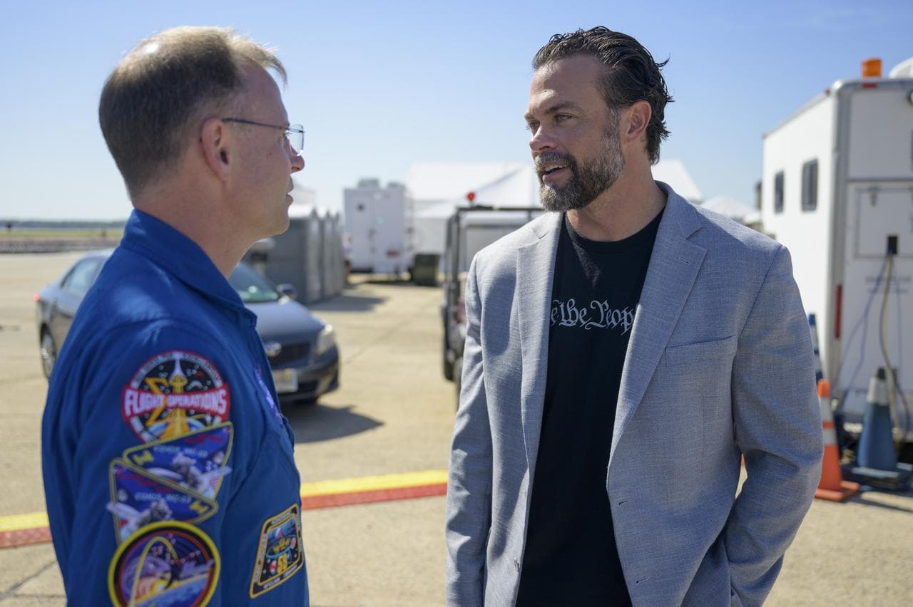 Astronaut Nick Hague Attends Joint Base Andrews Air Show