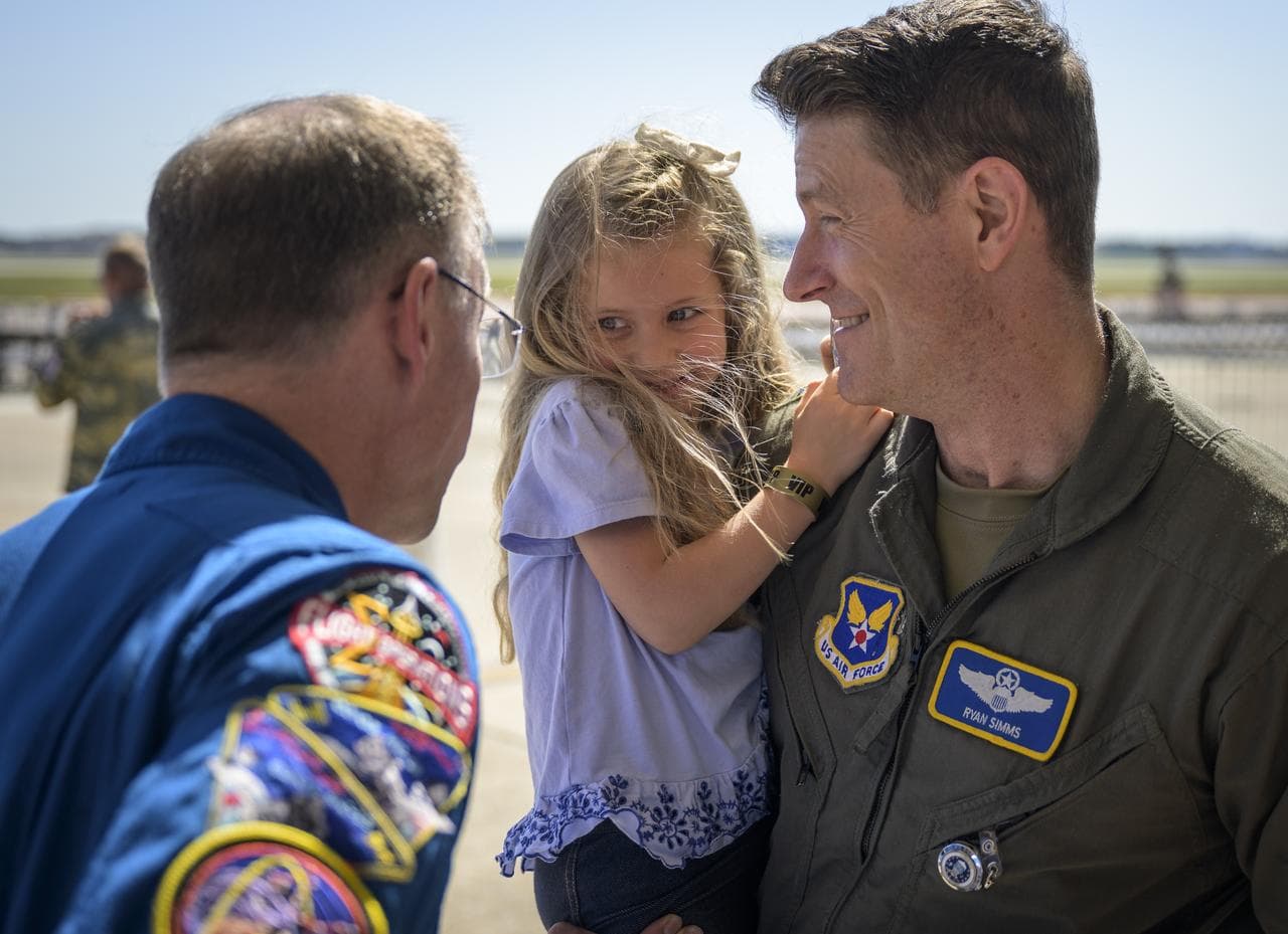 Astronaut Nick Hague Attends Joint Base Andrews Air Show