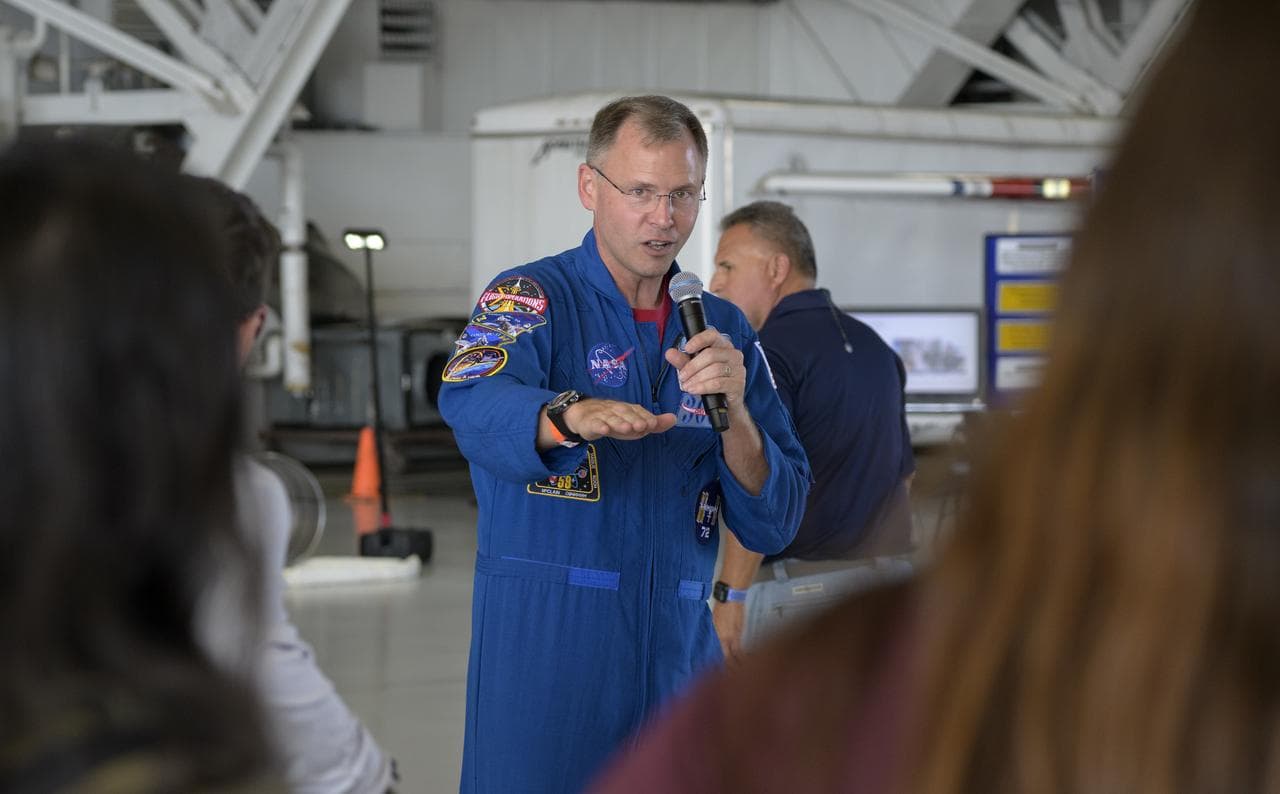 Astronaut Nick Hague Attends Joint Base Andrews Air Show
