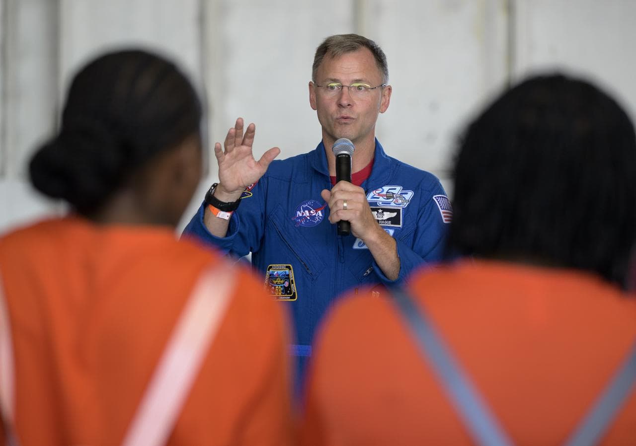 Astronaut Nick Hague Attends Joint Base Andrews Air Show
