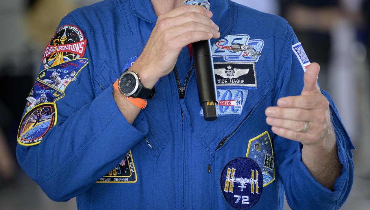 Astronaut Nick Hague Attends Joint Base Andrews Air Show