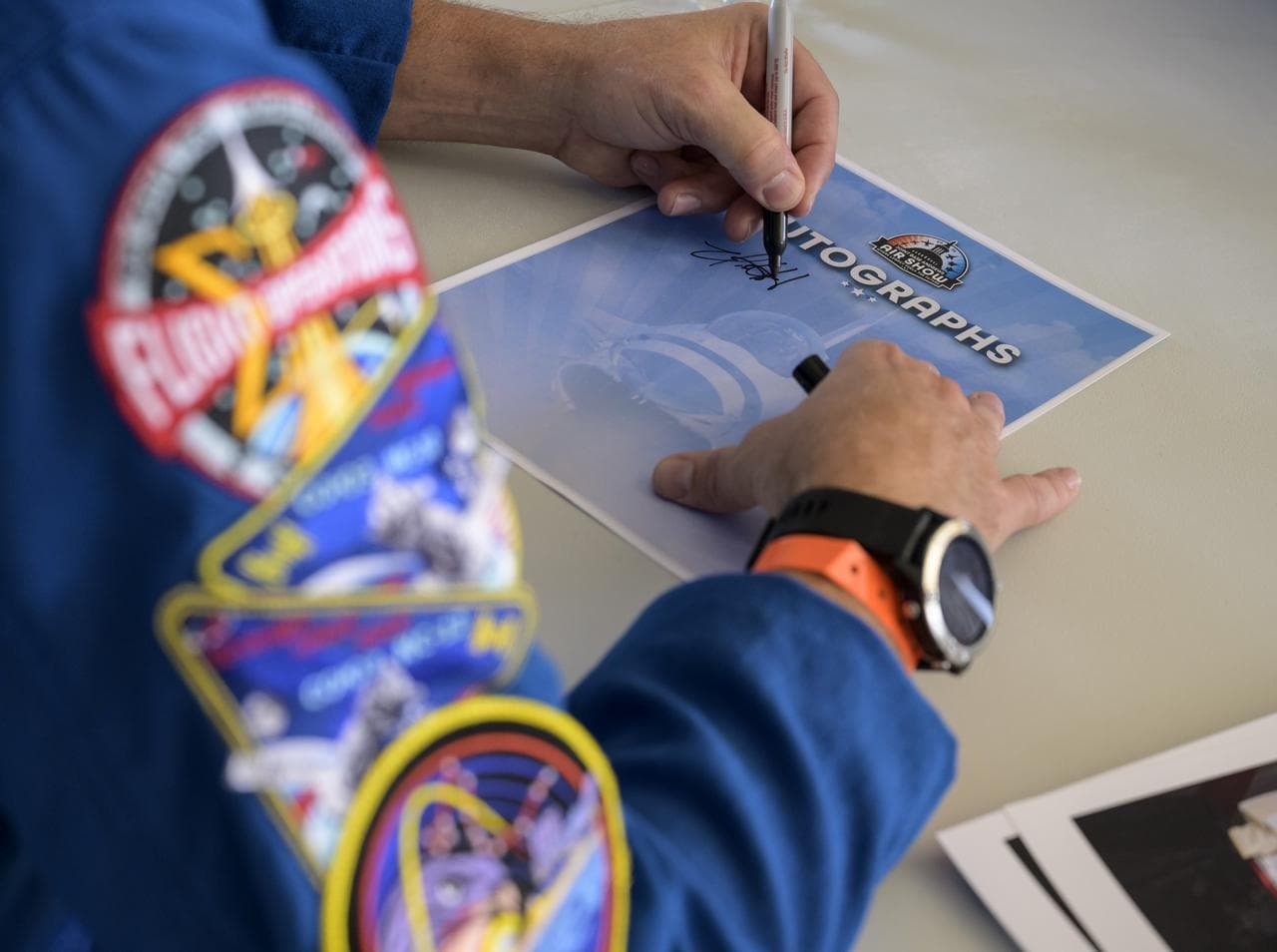 Astronaut Nick Hague Attends Joint Base Andrews Air Show