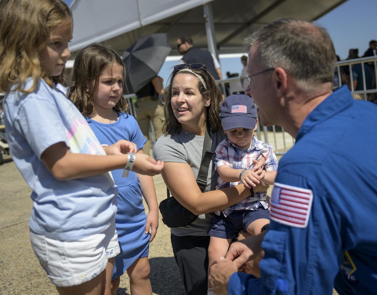 Astronaut Nick Hague Attends Joint Base Andrews Air Show