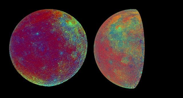 Moon Color Visualizations