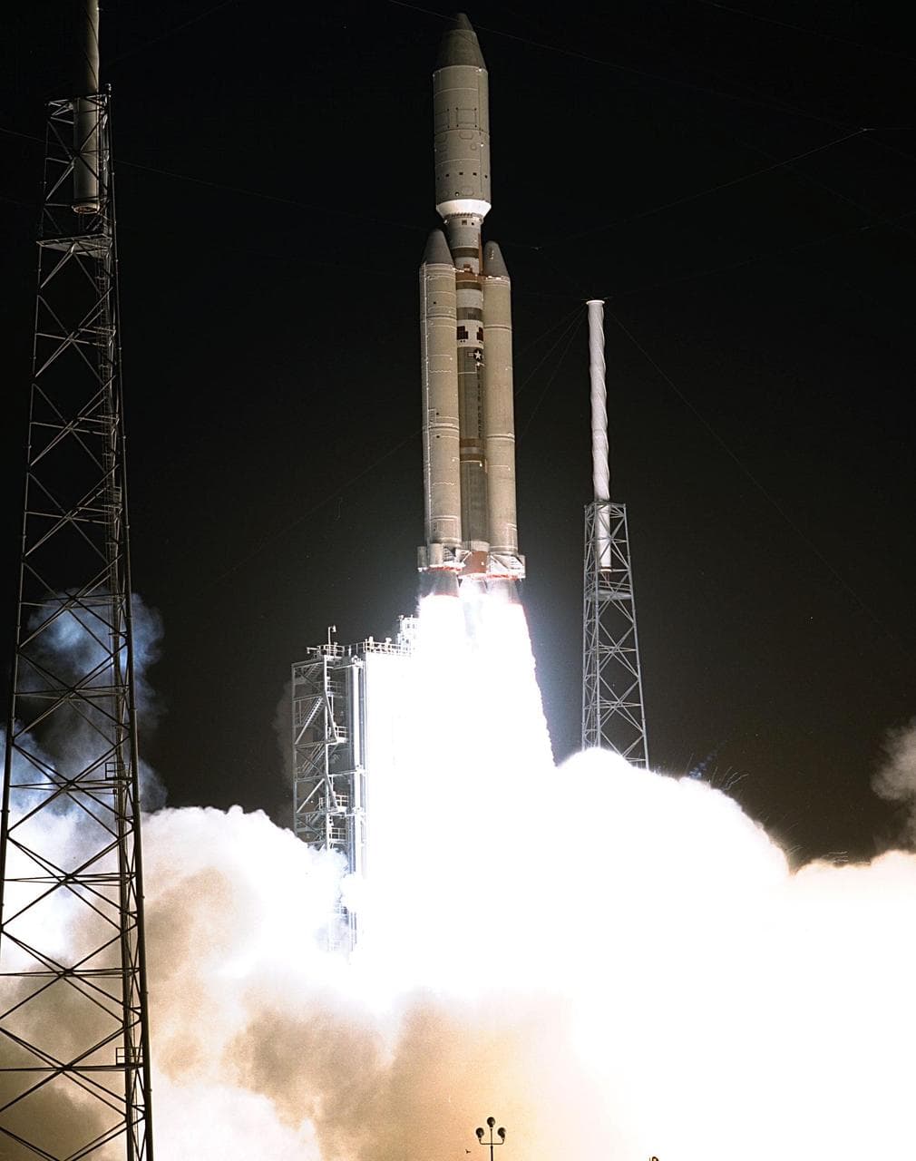 Launch of Cassini Orbiter and Huygens Probe on Titan IV