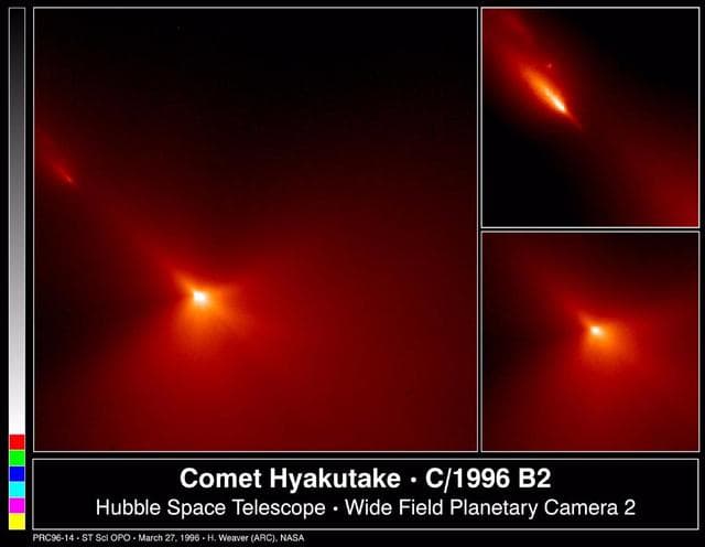 Hubble Probes Inner Region of Comet Hyakutake