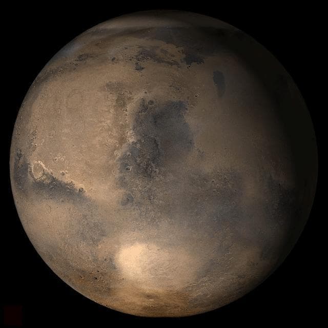 Mars at Ls 12°: Syrtis Major