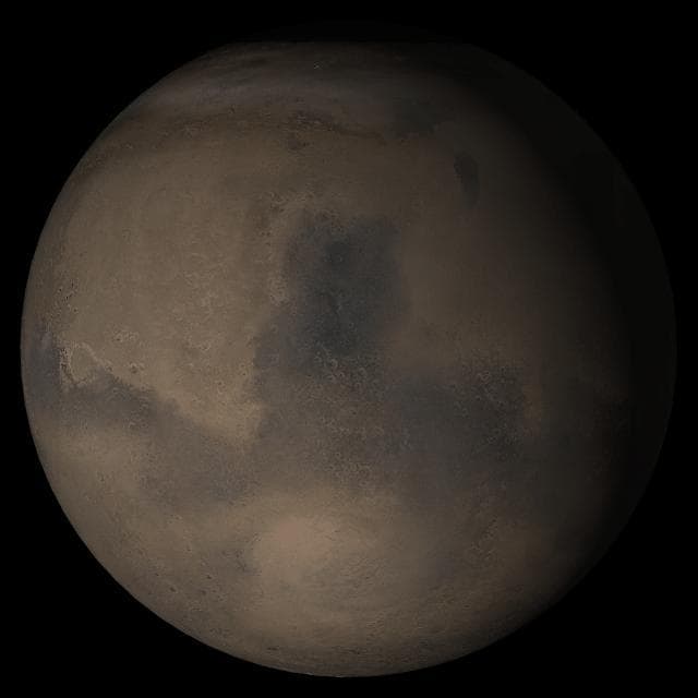 Mars at Ls 306°: Syrtis Major