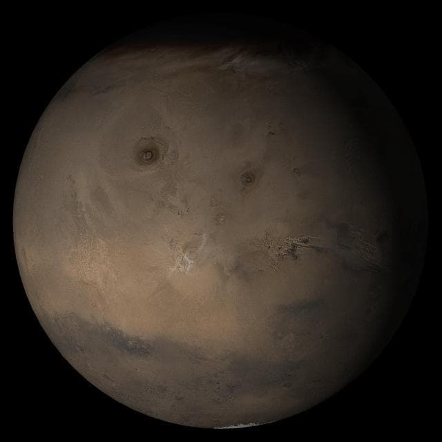 Mars at Ls 269°: Tharsis