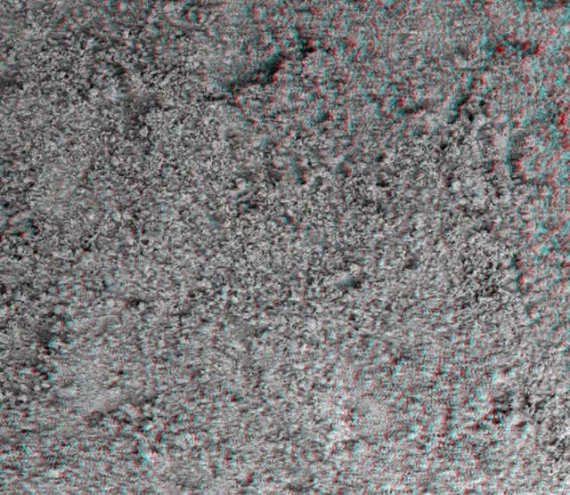 Martian Soil in 3-D