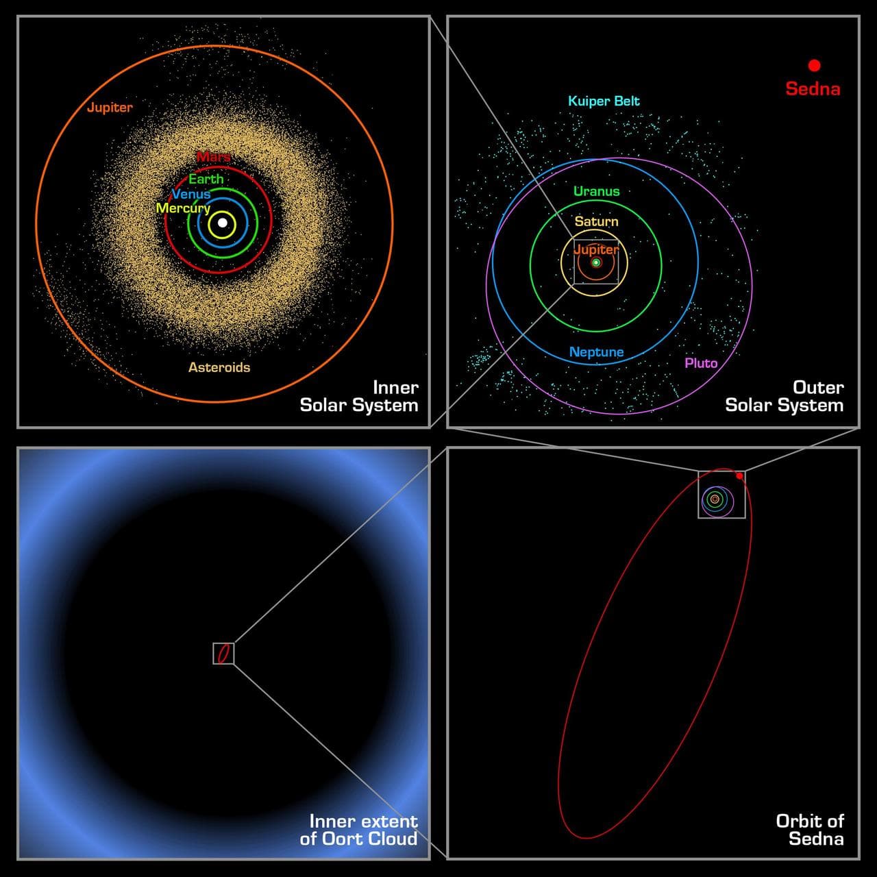 Sedna Orbit Comparisons