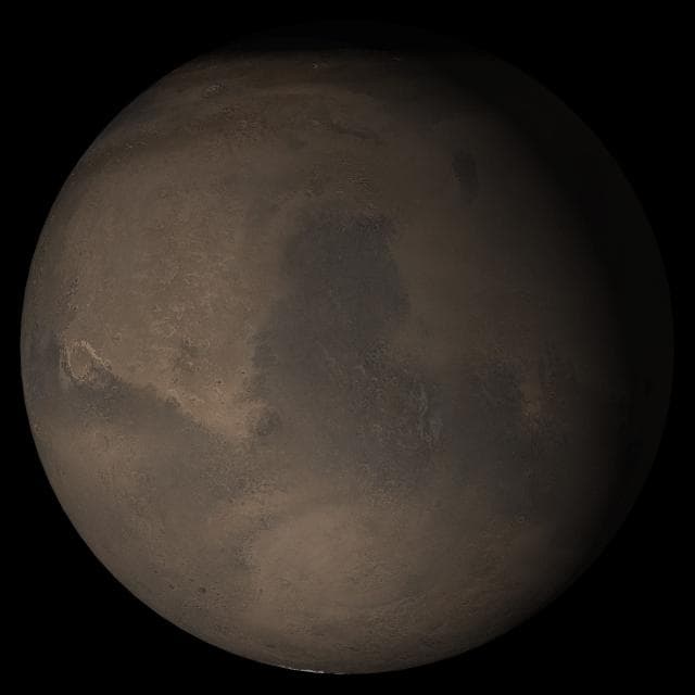 Mars at Ls 288°: Syrtis Major
