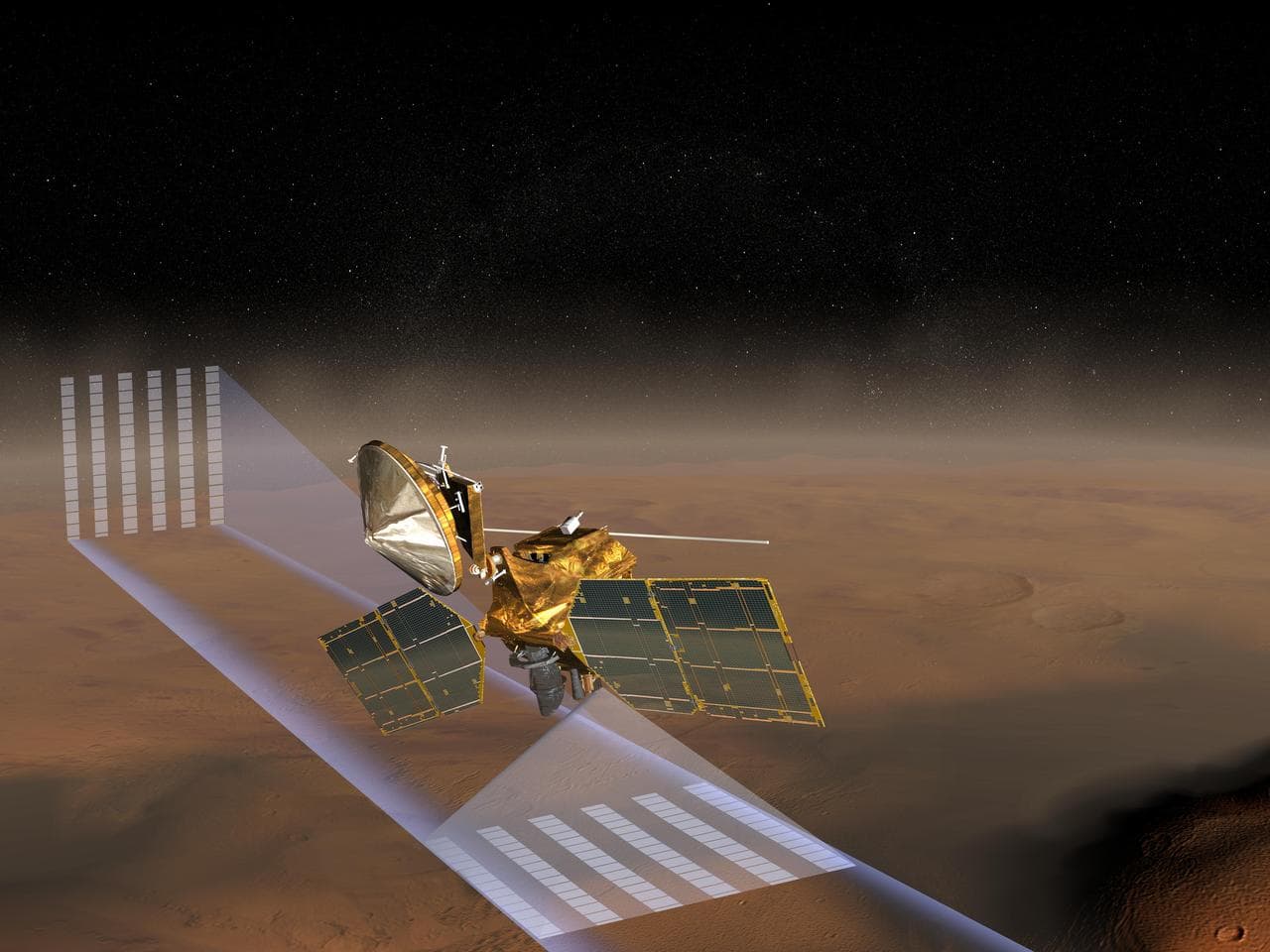 Mars Climate Sounder Artist Concept