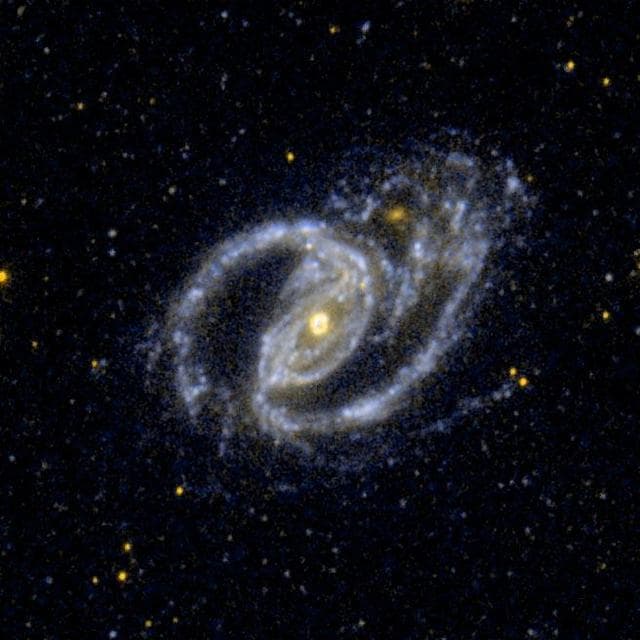 A Barred Spiral  Galaxy, and the Small Elliptical Companion Galaxy NGC 1097A