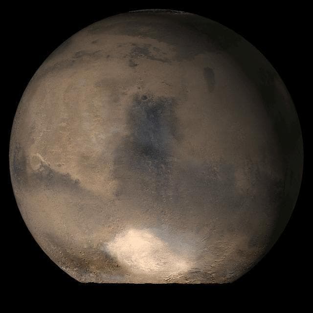 Mars at Ls 79°: Syrtis Major