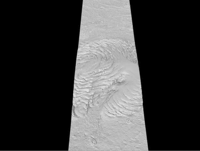 Mars Radar Opens a Planet Third Dimension