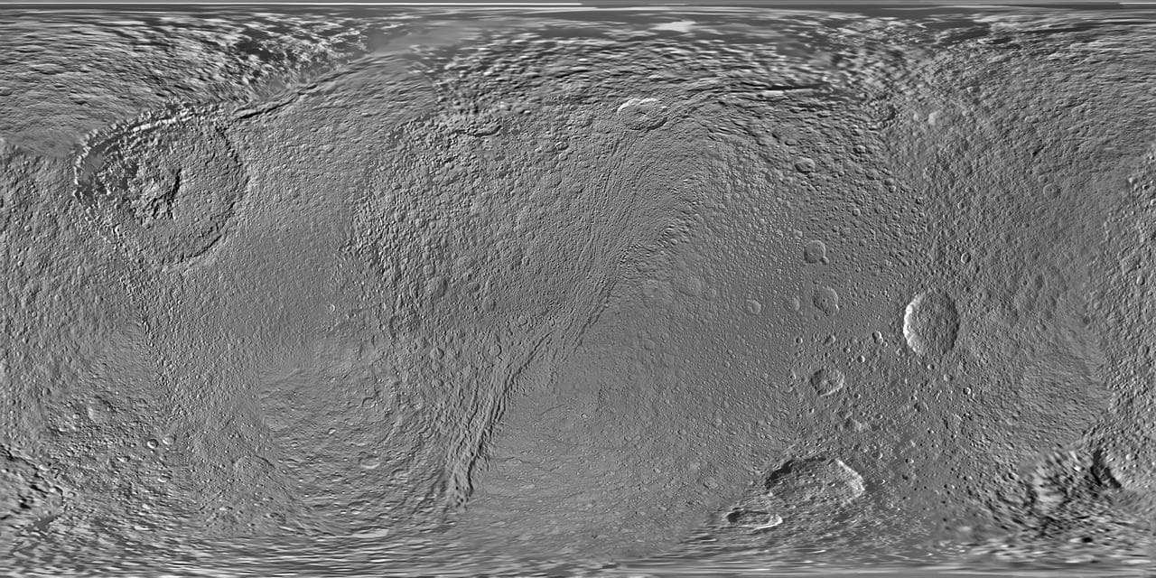 Map of Tethys - August 2010
