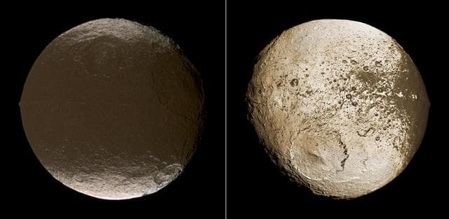 Global View of Iapetus Dichotomy