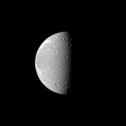 Scarred Dione