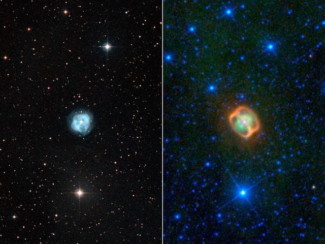 A Dying Star in a Different Light