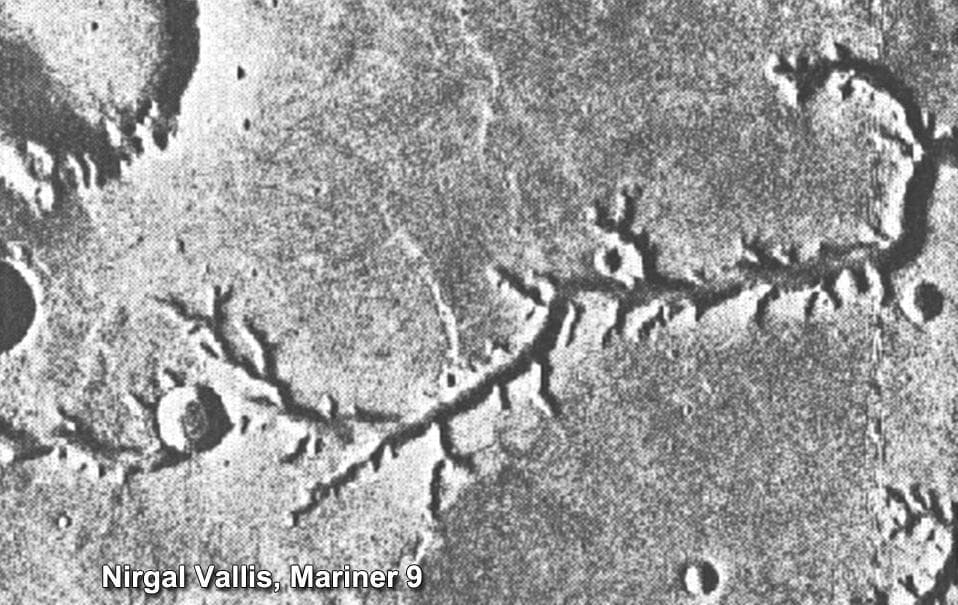 Mariner 9 View of Nirgal Vallis
