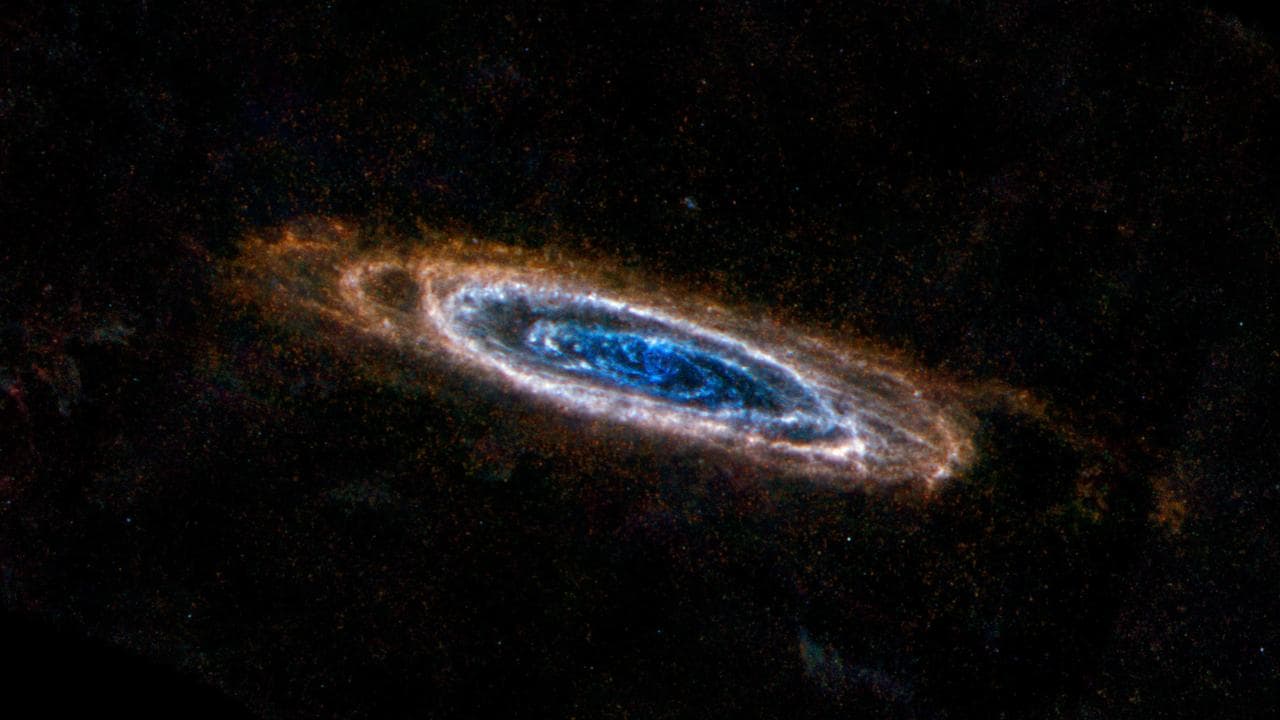 Andromeda Colorful Rings