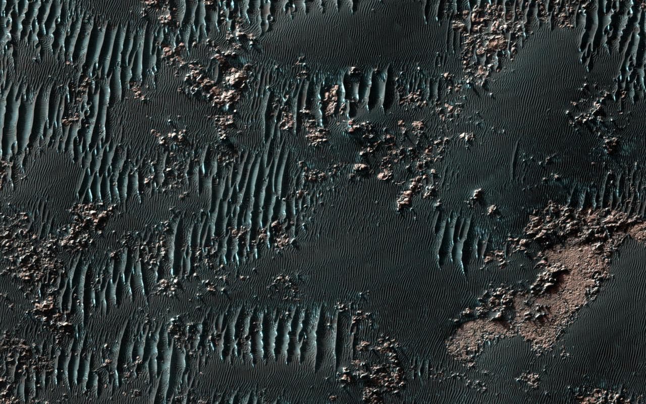 Squiggly Sand Dunes